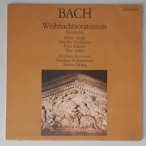 J. S. Bach - Weihnachtsoratorium (Eterna - 8 26 693) Cover Vorderseite