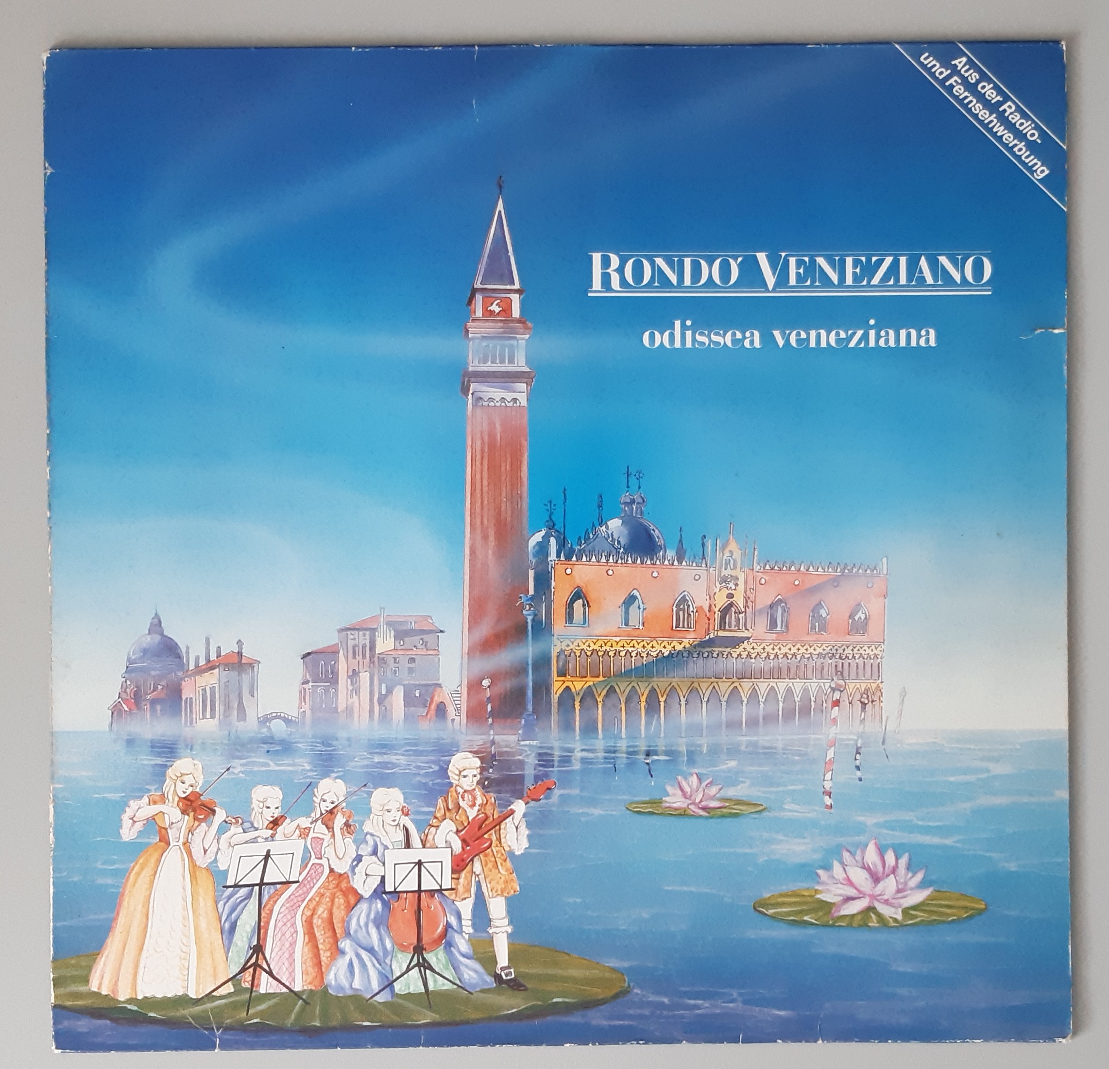 Rondo' Veneziano – "Odissea Veneziana" (Baby Records – 207 078-502) Cover Vorderseite