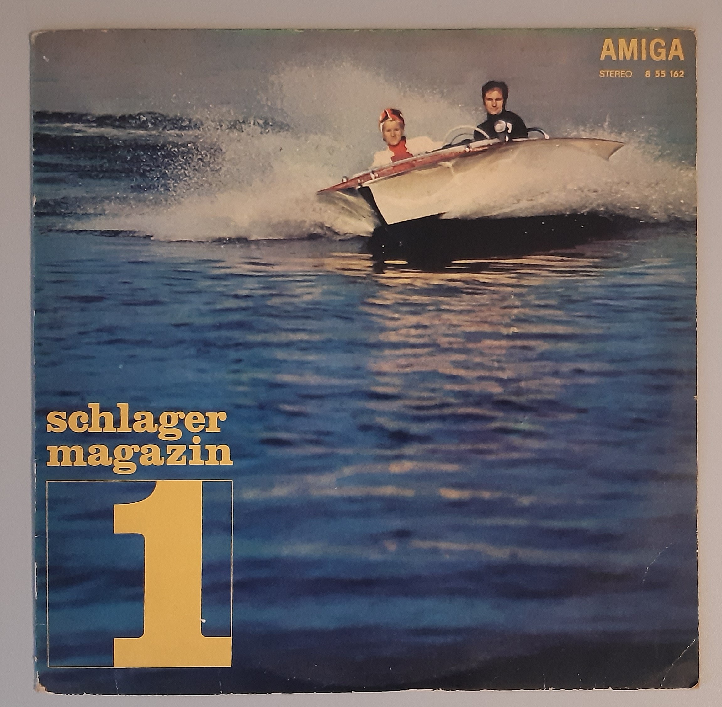 Various – "Schlagermagazin 1" (AMIGA – 8 55 162) Cover Vorderseite