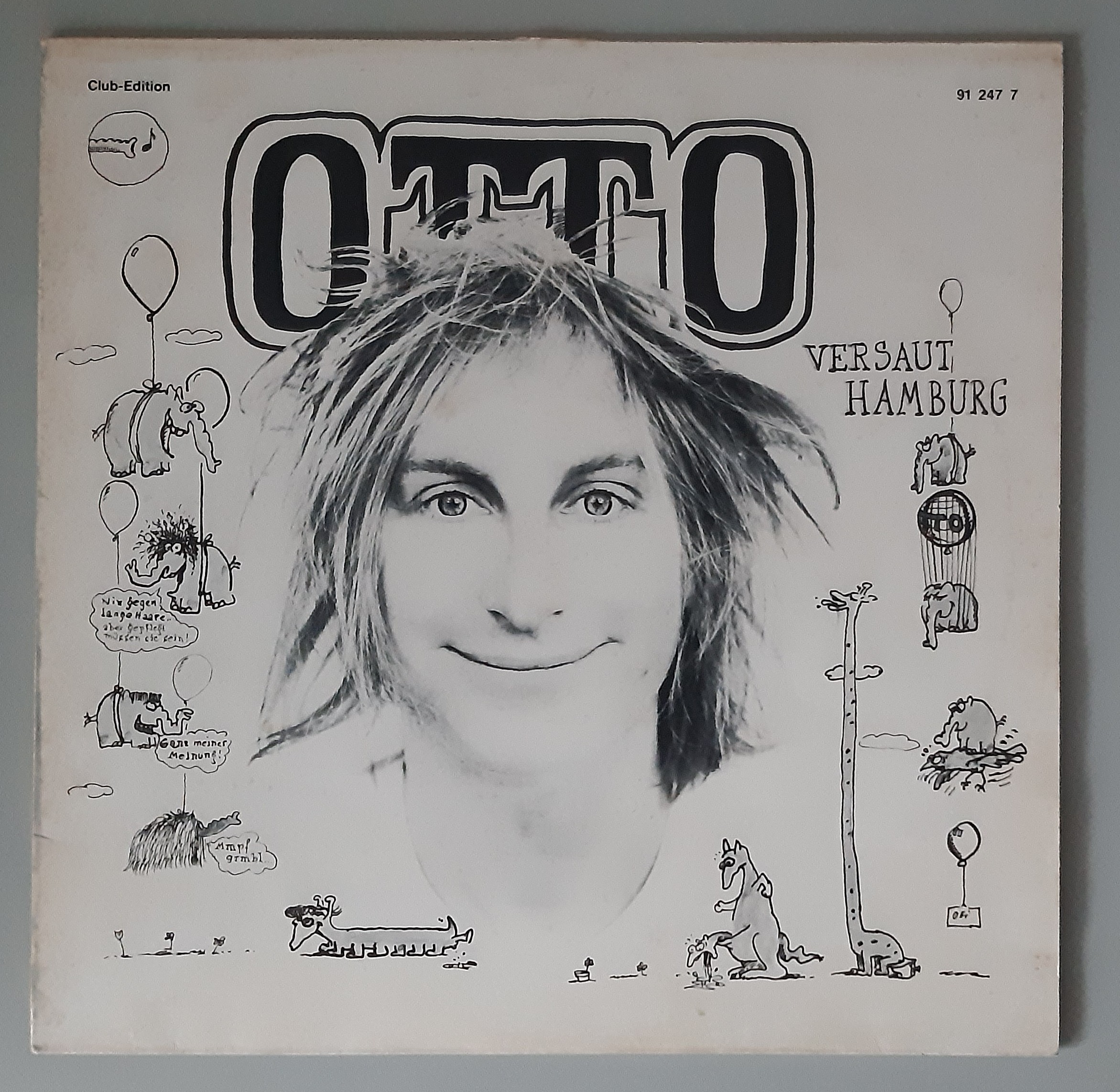Otto – "Otto Versaut Hamburg" (Rüssl Räckords – 91 247 7) Cover Vorderseite