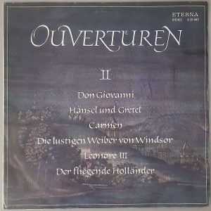 Various "Ouvertüren II" (ETERNA – 8 25 663) Cover Vorderseite