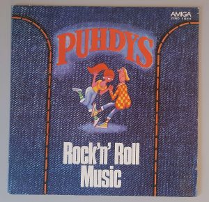 Puhdys - "Rock'N' Roll Music" (AMIGA – 8 55 513) Cover Vorderseite