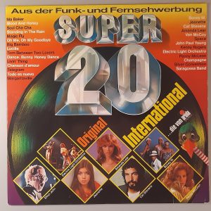 Various – "Super 20 International" (Ariola – 25 222 XST)