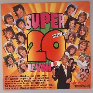 Various – "Super 20 Neu '76 - Die Von Ariola" (Ariola – 27 111 GT) Cover Vorderseite