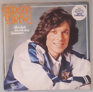 Jürgen Drews "Barfuß Durch Den Sommer" (Warner Bros. Records – WB 56 380) Cover Vorderseite