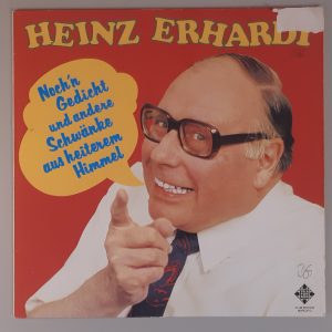 Heinz Erhardt – "Noch'n Gedicht Und Andere Schwänke Aus Heiterem Himmel" (Telefunken – 34 755 9) Cover Vorderseite