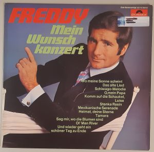 Freddy – "Mein Wunschkonzert" (Polydor – 92 713) Cover Vorderseite