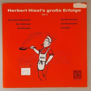 Herbert Hisel – "Herbert Hisel's Große Erfolge Vol. 4" (Tempo – 5018) Cover Vorderseite