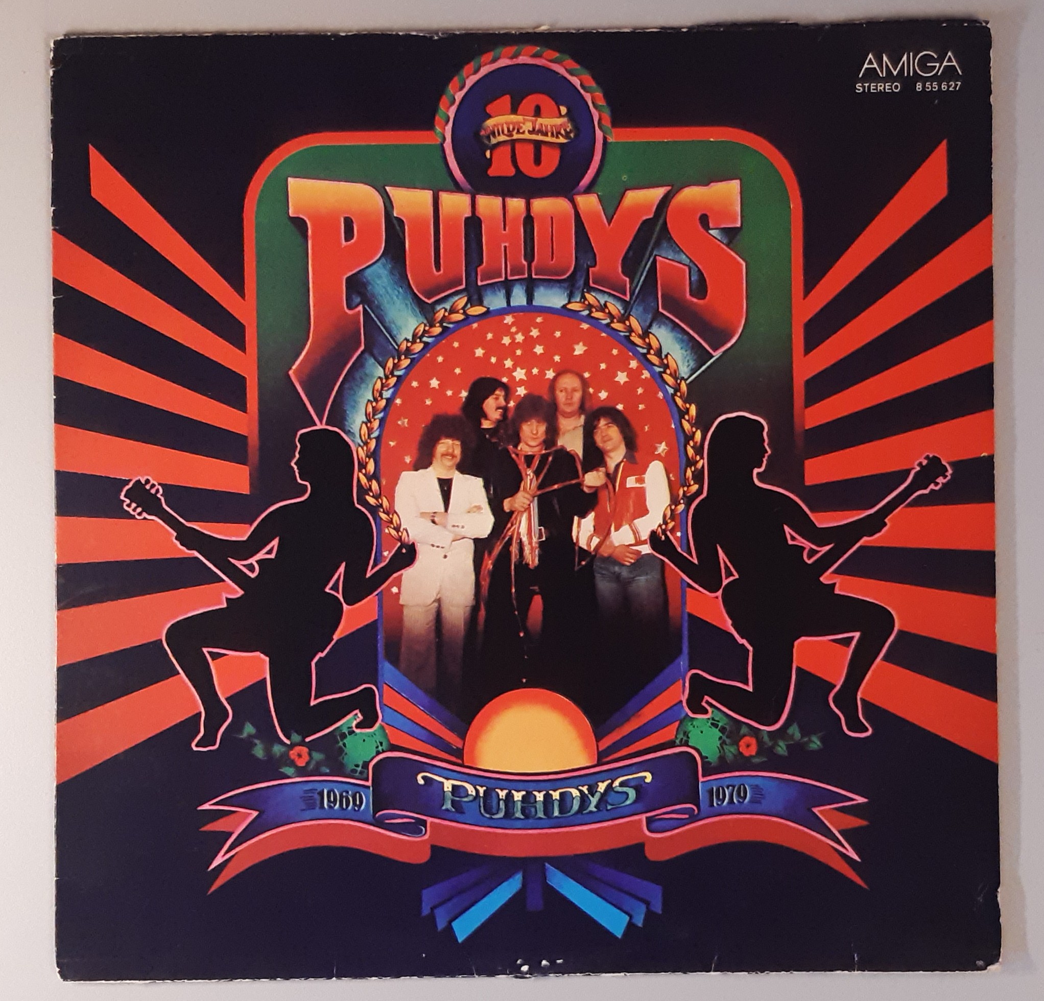 Puhdys - "10 Wilde Jahre (1969-1979)" (AMIGA – 8 55 627) Cover Vorderseite