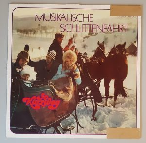 Jo Kurzweg, Orchester Jo Kurzweg – "Musikalische Schlittenfahrt" (AMIGA – 8 55 438) Cover Vorderseite