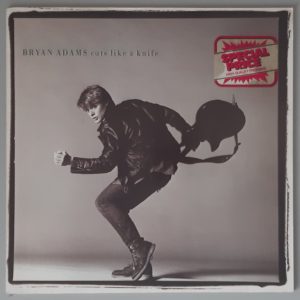 Bryan Adams – "Cuts Like A Knife" (A & M Records –394 919-1) Cover Vorderseite