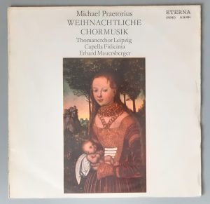 Various - "Weihnachtliche Chormusik" (ETERNA – 8 26 091) Cover Vorderseite