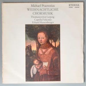 Various - "Weihnachtliche Chormusik" (ETERNA – 8 26 091) Cover Vorderseite