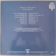 Peter Maffay- "Sonne in der Nacht" (TELDEC – 6.26200 AS) Cover Rückseite Peter Maffay- "Sonne in der Nacht" (TELDEC – 6.26200 AS) Cover Rückseite