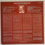 Ferenc Gergely – "Organ Music For Christmas Time" (Hungaroton – SLPX 11548) Cover Rückseite Ferenc Gergely – "Organ Music For Christmas Time" (Hungaroton – SLPX 11548) Cover Rückseite
