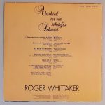 Roger Whittaker – "Abschied Ist Ein Scharfes Schwert" (AMIGA – 8 56 197) Cover Rückseite