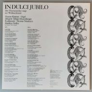 In Dulci Jubilo "(Der Thomanerchor Singt Zur Weihnachtszeit)" (ETERNA – 8 25 823) Cover Rückseite In Dulci Jubilo "(Der Thomanerchor Singt Zur Weihnachtszeit)" (ETERNA – 8 25 823) Cover Rückseite