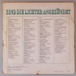Various – "Sind Die Lichter Angezündet" (ETERNA – 8 26 188) Cover Rückseite Various – "Sind Die Lichter Angezündet" (ETERNA – 8 26 188) Cover Rückseite