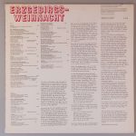 Various – "Erzgebirgs-Weihnacht" (ETERNA – 8 35 054) Cover Rückseite Various – "Erzgebirgs-Weihnacht" (ETERNA – 8 35 054) Cover Rückseite