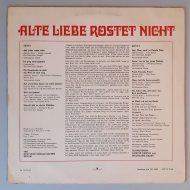 Various – "Alte Liebe Rostet Nicht" (AMIGA – 8 45 046) Cover Rückseite Various – "Alte Liebe Rostet Nicht" (AMIGA – 8 45 046) Cover Rückseite