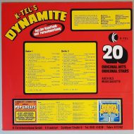 Various – "K-Tel's Dynamite" (K-Tel – TG 117) Cover Rückseite