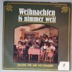 Joachim Süß Und Sein Ensemble – "Weihnachten Is Nimmer Weit" (AMIGA – 8 45 246) Cover Vorderseite Joachim Süß Und Sein Ensemble – "Weihnachten Is Nimmer Weit" (AMIGA – 8 45 246) Cover Vorderseite