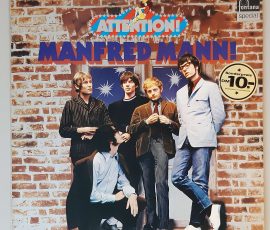 Manfred Mann – "Attention! Manfred Mann!" (Fontana – 6438 063) Cover Vorderseite Manfred Mann – "Attention! Manfred Mann!" (Fontana – 6438 063) Cover Vorderseite
