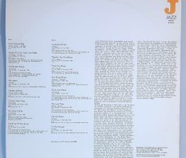 Louis Armstrong – "Louis Armstrong 1923 - 1927" (Amiga – 8 50 044) Cover Rückseite