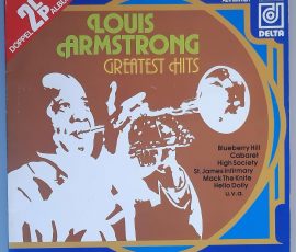 Louis Armstrong – "Greatest Hits" (Delta – DA 2003) Cover Vorderseite