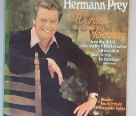 Hermann Prey – "Wunschmelodien" (Amiga – 8 45 230) Cover Vorderseite