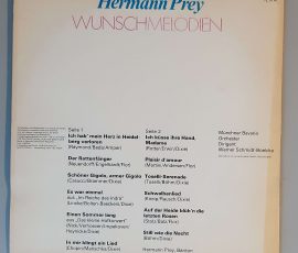 Hermann Prey – "Wunschmelodien" (Amiga – 8 45 230) Cover Rückseite Hermann Prey – "Wunschmelodien" (Amiga – 8 45 230) Cover Rückseite