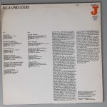 Ella Fitzgerald Und Louis Armstrong – "Ella Und Louis" (Amiga – 8 50 079) Cover Rückseite Ella Fitzgerald Und Louis Armstrong – "Ella Und Louis" (Amiga – 8 50 079) Cover Rückseite