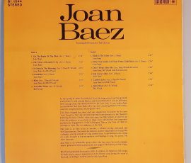 Joan Baez – "Joan Baez" (Bellaphon – BI 1544) Cover Rückseite Joan Baez – "Joan Baez" (Bellaphon – BI 1544) Cover Rückseite