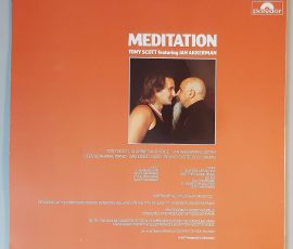 Tony Scott Featuring Jan Akkerman – "Meditation" (Polydor – 2480 661) Cover Rückseite Tony Scott Featuring Jan Akkerman – "Meditation" (Polydor – 2480 661) Cover Rückseite