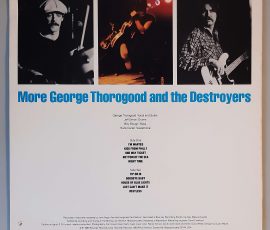 "More George Thorogood And The Destroyers" (Rounder Records - 3045) Cover Rückseite "More George Thorogood And The Destroyers" (Rounder Records - 3045) Cover Rückseite