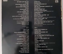 Elvis Presley "Elvis Forever" (RCA Victor – PJL 2-8024) Cover Rückseite Elvis Presley "Elvis Forever" (RCA Victor – PJL 2-8024) Cover Rückseite