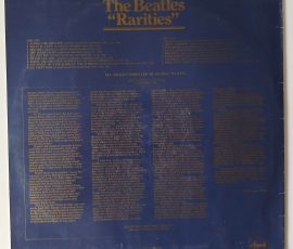 The Beatles– "Rarities" (EMI Electrola/ Apple Records - 1 C 038- 06 867) Cover Rückseite The Beatles– "Rarities" (EMI Electrola/ Apple Records - 1 C 038- 06 867) Cover Rückseite