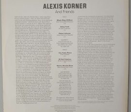 Alexis Korner – "Alexis Korner And Friends" (AMIGA – 8 55 873) Cover Rückseite Alexis Korner – "Alexis Korner And Friends" (AMIGA – 8 55 873) Cover Rückseite