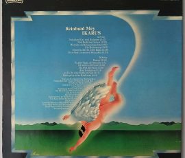Reinhard Mey "Ikarus" (Intercord – 26 525-6 U) Cover Rückseite Reinhard Mey "Ikarus" (Intercord – 26 525-6 U) Cover Rückseite