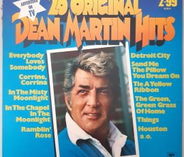 Dean Martin – "20 Original Dean Martin Hits" (Reprise Records – K54066) Cover Vorderseite Dean Martin – "20 Original Dean Martin Hits" (Reprise Records – K54066) Cover Vorderseite