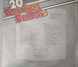 Various – "20 Blazing Bullets" (Ronco – RTL 2012) Cover Rückseite Various – "20 Blazing Bullets" (Ronco – RTL 2012) Cover Rückseite