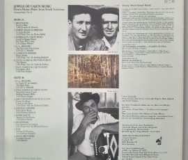 Various – "Jewels Of Cajun Music / Down Home Music From South Louisiana" (Louisiana"Trikont-Unsere Stimme – US-0157) Cover Rückseite Various – "Jewels Of Cajun Music / Down Home Music From South Louisiana" (Louisiana"Trikont-Unsere Stimme – US-0157) Cover Rückseite