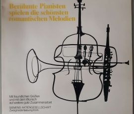 Various- "Berühmte Pianisten" (Deutsche Grammophon 410 738-1) Cover Vorderseite Various- "Berühmte Pianisten" (Deutsche Grammophon 410 738-1) Cover Vorderseite