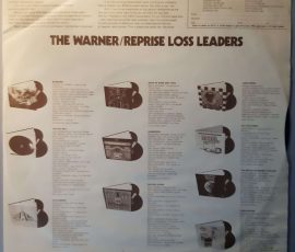 Various – "Appetizers" (Warner Bros. Records – PRO 569) Schutzhülle Various – "Appetizers" (Warner Bros. Records – PRO 569) Schutzhülle