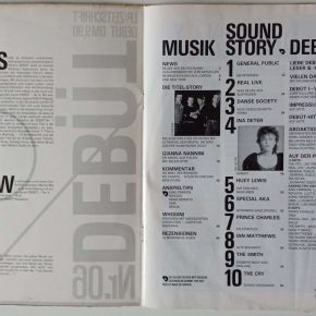 Various – Debüt LP / Zeitschrift Ausgabe 6 (Nr. 06) (Debüt – 05.1984) Heft Innen
