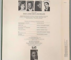 Franz Lehár – Das Land Des Lächelns (Großer Querschnitt) (Eurodisc – S 73 825 IE Box Rückseite Franz Lehár – Das Land Des Lächelns (Großer Querschnitt) (Eurodisc – S 73 825 IE Box Rückseite