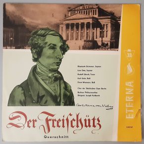 Carl Maria von Weber "Der Freischütz" (Querschnitt) (ETERNA – 8 20 147) Cover Vorderseite Carl Maria von Weber "Der Freischütz" (Querschnitt) (ETERNA – 8 20 147) Cover Vorderseite