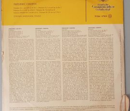 Frédéric Chopin, Stefan Askenase– "Polonaisen" (Deutsche Grammophon LPEM 19 064) Cover Rückseite Frédéric Chopin, Stefan Askenase– "Polonaisen" (Deutsche Grammophon LPEM 19 064) Cover Rückseite