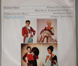 Wolfgang Amadeus Mozart – "Figaros Hochzeit" (ETERNA – 8 20 506) Cover Vorderseite Wolfgang Amadeus Mozart – "Figaros Hochzeit" (ETERNA – 8 20 506) Cover Vorderseite