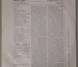 Wolfgang Amadeus Mozart – "Figaros Hochzeit" (ETERNA – 8 20 506) Cover Rückseite Wolfgang Amadeus Mozart – "Figaros Hochzeit" (ETERNA – 8 20 506) Cover Rückseite